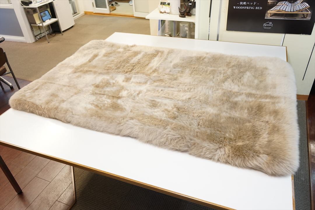 最高品質の長毛ムートンシーツ毛長55～75mmの納品事例とお客様の声